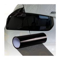 Adesivo Película Fume Escuro Brilhante Alltak 25mts X 46cm Adesivo Película Fume Escuro Brilhante Alltak 25mts X 46cm