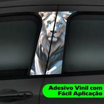 Adesivo Personalizado Para Coluna De Porta Carro Decorativo