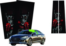 Adesivo Personalizado Para Coluna Porta Carro Decorativo 250