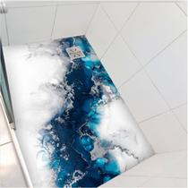 Adesivo piso box Mármore River antiderrapante