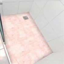 Adesivo piso box mármore rosa antiderrapante Adesivo piso box mármore rosa antiderrapante