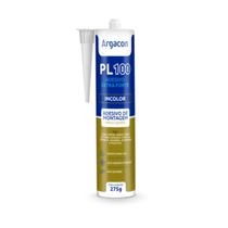 Adesivo PL 100 Extra Forte Incolor 275G - Argacon Adesivo PL 100 Extra Forte Incolor 275G - Argacon