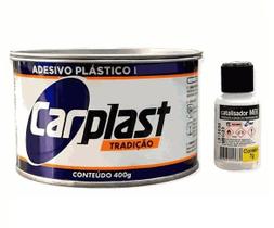 Adesivo Plástico 400g Cinza C/Catalizador Carplast