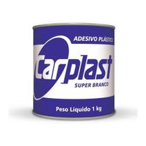 Adesivo Plástico Branco 1kg Para Funilaria De Veículos E Superfícies Metálicas