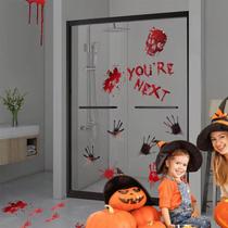 Adesivo Plástico de Halloween Figuras Sortidas
