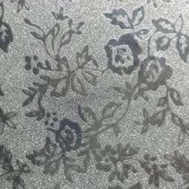 Adesivo plástico glitter floral prata 45cm x 5m julifix 0239 5 3004