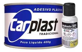 Adesivo Plástico Preto 400 Gr Carplast Maxi Rubber Adesivo Plástico Preto 400 Gr Carplast Maxi Rubber