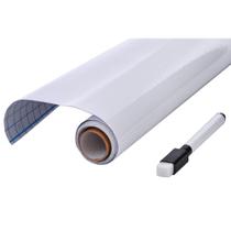 Adesivo Plástico Quadro Branco Com Marcador 2 Metros 45 cm