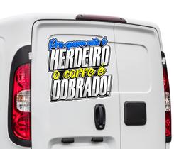 Adesivo Pra Quem Não É Herdeiro O Corre É Dobrado Fiorino 58cm Adesivo Pra Quem Não É Herdeiro O Corre É Dobrado Fiorino 58cm
