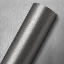 Adesivo Premium Aço Escovado 773394 0,61m x 1,00 Prata