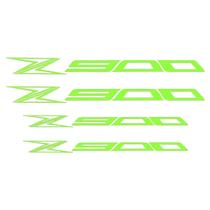 Adesivo Premium De Roda Moto Interno Kawasaki Z900 - Verde Adesivo Premium De Roda Moto Interno Kawasaki Z900 - Verde