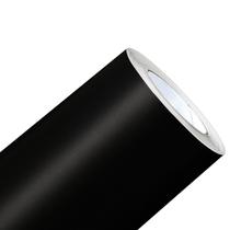 Adesivo Preto Fosco Envelopamento Decoração Móveis 3m x 60cm