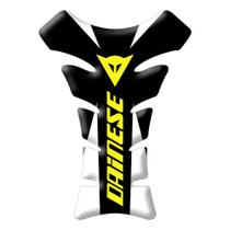 Adesivo Prot. Tanque Dainese Preto/Amarelo 18x13cm