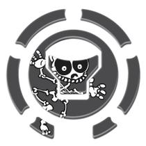 Adesivo Protetor Bocal Compatível Nxr 150 e 160 2015-2020 Resinado - Alta Resistência