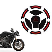 Adesivo Protetor Bocal P/ Street 765 Preto Relevo Genérico