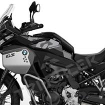 Adesivo Protetor Carenagem Bmw F900 Gs Adv Kit Mapa - CINZA Adesivo Protetor Carenagem Bmw F900 Gs Adv Kit Mapa - CINZA