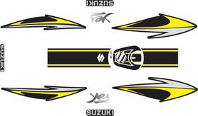 Adesivo Protetor Carenagem e Bocal Suzuki Yes 2005/12 Kit 03