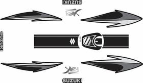 Adesivo Protetor Carenagem e Bocal Suzuki Yes 2005/12 Kit 06