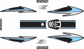 Adesivo Protetor Carenagem e Bocal Suzuki Yes 2005/12 Kit 08