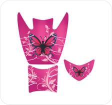 Adesivo Protetor Da Biz Completo Borbo. Rosa Pink 2011/2017