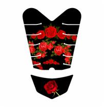 Adesivo protetor da shineray jet 125 rosa flor - 2024 (leiam a descrição)