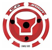 Adesivo Protetor De Bocal Cg 160 Titan Fan Start Sharingan