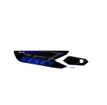 Adesivo Protetor De Escapamento Honda Titanfan 160 Pe372b