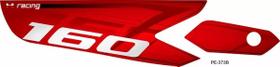 Adesivo Protetor De Escapamento Honda Titanfan 160 Pe373b