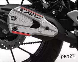 Adesivo Protetor De Escapamento Resinado Yamaha Fz 25 Pey22 Adesivo Protetor De Escapamento Resinado Yamaha Fz 25 Pey22