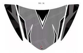 Adesivo Protetor De Rabeta Honda Titan/fan/start 150 Kit 36