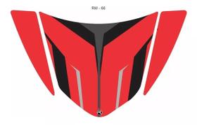 Adesivo Protetor De Rabeta Honda Titan/fan/start 150 Kit 66