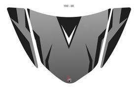 Adesivo Protetor De Rabeta Honda Titan/fan/start 150 Kit 68