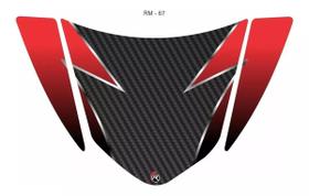 Adesivo Protetor De Rabeta Honda Titan/fan/start 150 Kit 71