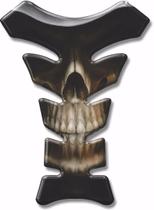 Adesivo Protetor De Tanque Caveira Skull Dark Negro Resitank Adesivo Protetor De Tanque Caveira Skull Dark Negro Resitank