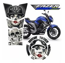 Adesivo Protetor De Tanque E Bocal Fazer 250cc Ano 2019/2020 Adesivo Protetor De Tanque E Bocal Fazer 250cc Ano 2019/2020