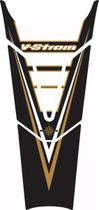 Adesivo Protetor De Tanque Suzuki Vstrom Dourado Vt003