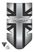 Adesivo Protetor De Tanque Tank Pad Triumph Tiger 800 Cinza
