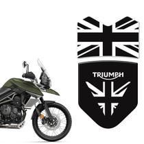 Adesivo Protetor Do Tanque Triumph Tiger 800 Preto Resinado Adesivo Protetor Do Tanque Triumph Tiger 800 Preto Resinado