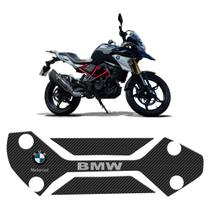 Adesivo Protetor Escapamento Bmw G310 Gs Carbono Resinado