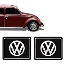 Adesivo Protetor Fechadura Volkswagen Fusca Preto Resinado