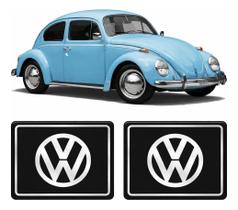 Adesivo protetor fechadura vw fusca resinado preto premium Adesivo protetor fechadura vw fusca resinado preto premium
