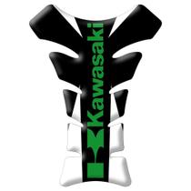 Adesivo Protetor Kawasaki Preto/Verde 18cm x 13cm - Sommer Motos