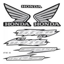 Adesivo Protetor Lateral Honda Cg Titan 150 2006 Ks Kit 03