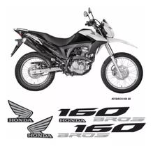 Adesivo Protetor Lateral Honda Nxr Bros 160 2015 Kit 08