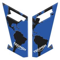 Adesivo Protetor Lateral Pisca Compatível Tiger Xcx 800 2020 Resinado - Alta Resistência