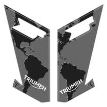 Adesivo Protetor Lateral Pisca Compatível Tiger Xcx 800 2020 Resinado - Alta Resistência