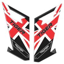 Adesivo Protetor Lateral Pisca Compatível Tiger Xcx 800 2020 Resinado - Alta Resistência