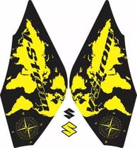 Adesivo Protetor Lateral Resinado Suzuki Vstrom Protl002