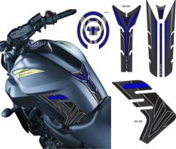 Adesivo Protetor Lateral+Tankpad e Bocal Yamaha MT 07 Kit 07 Adesivo Protetor Lateral+Tankpad e Bocal Yamaha MT 07 Kit 07