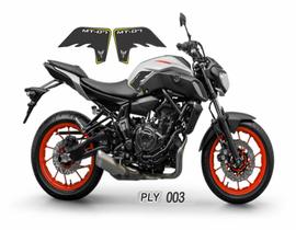 Adesivo Protetor Lateral Tanque Yamaha MT 07 Kit 03 Adesivo Protetor Lateral Tanque Yamaha MT 07 Kit 03